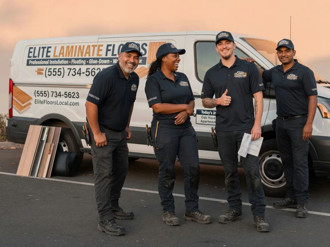 Laminate flooring installation company in Oak Park, MN